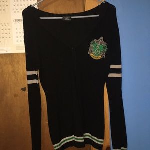 slytherin cardigan